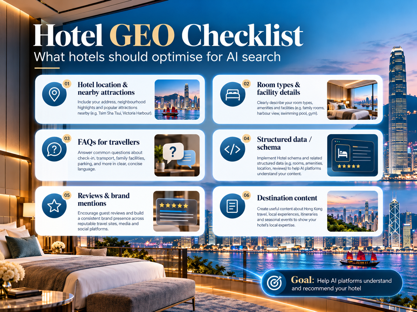 hotel geo checklist